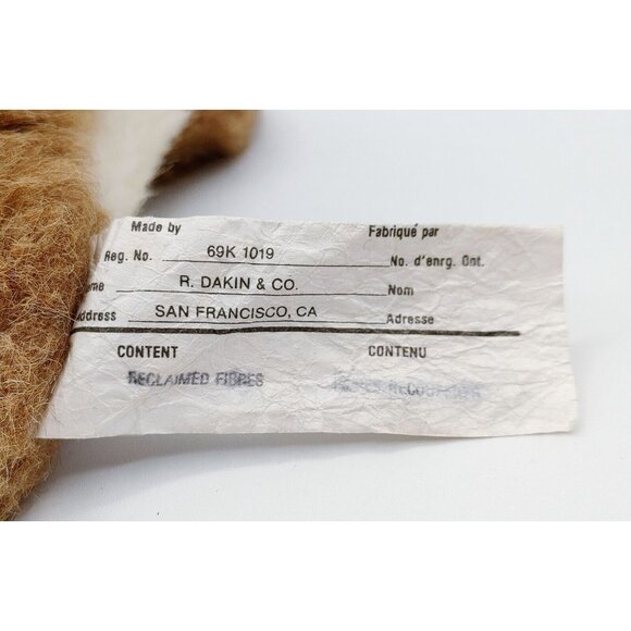 Dakin Baby Kangaroo Joey Plush 8 Inch Stuffed Animal Vintage Brown White - Picture 4 of 4